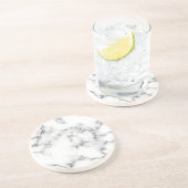 Marmereffect Zandsteen Onderzetter (Zijkant)