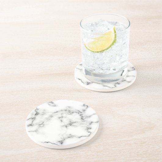 Marmereffect Zandsteen Onderzetter (Zijkant)