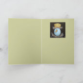 marmereieren met pet van maïskolf kaart (Binnen)