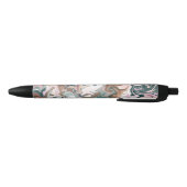 Marmeren Abstract Patroonpen – Stijlvol Modern Zwarte Inkt Pen (Bodem)