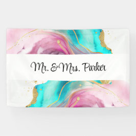 Marmeren Abstracte Banner