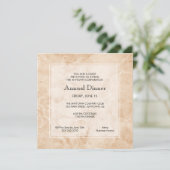 Marmeren achtergrond | Zakelijk professioneel dine Kaart (Staand voorkant)