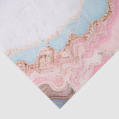 Marmeren Agaat Populair Blauw Roze Goud Collectie Tissuepapier (Detail)