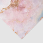 Marmeren Agaat Trendy Blauw Roze Goud Collectie Tissuepapier (Detail)