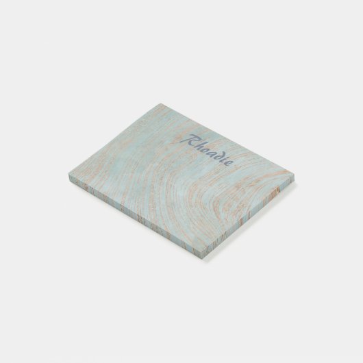 Marmeren Blauw en Koperschoonheid Post-it® Notes (Schuin)