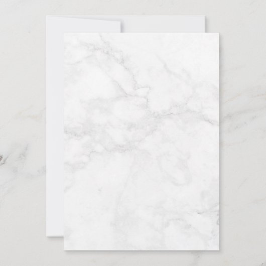 Marmeren Blauwe Agaat Roze Gouden Glitter Bruiloft Kaart (Achterkant)