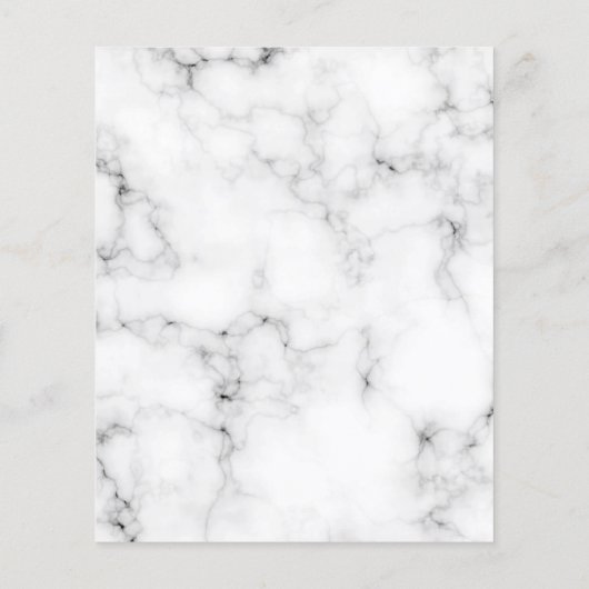 Marmeren boog eerste heilige communie uitnodiging (Achterkant)