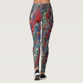 Marmeren broek leggings (Achterkant)
