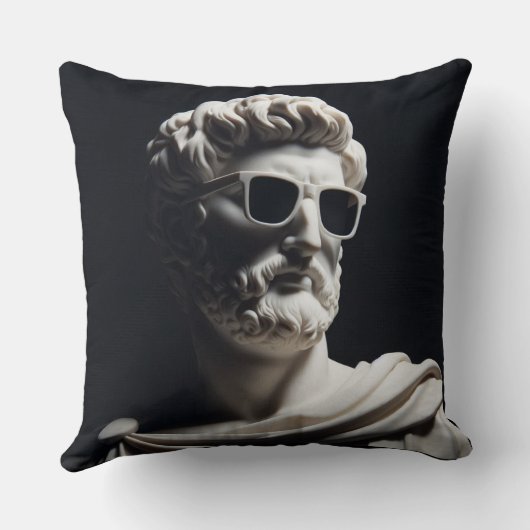 Marmeren buste kussen (Achterkant)