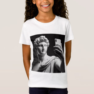 Marmeren buste t-shirt