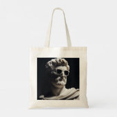 Marmeren buste tote bag (Achterkant)