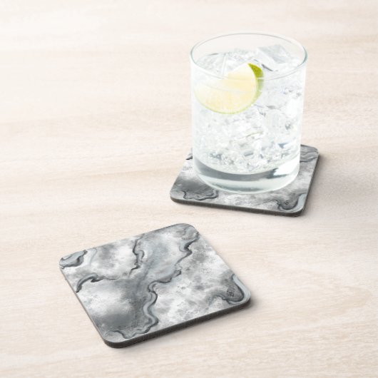 Marmeren Coaster Set Cadeau Bier Onderzetter (Rechterzijde)