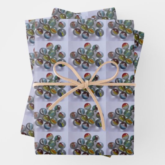 marmeren collector inpakpapier vel (In situ)