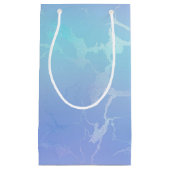 Marmeren design geschenkzak klein cadeauzakje (Voorkant)