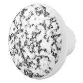 Marmeren deur- of la-knop keramische knop (Rechts)