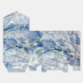 Marmeren Digitale Moderne Abstracte Kunst Bedankdoosjes (Ongevouwen)