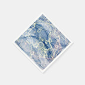 Marmeren Digitale Moderne Abstracte Kunst Servet (Hoek)