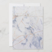 Marmeren doopuitnodiging kaart (Achterkant)