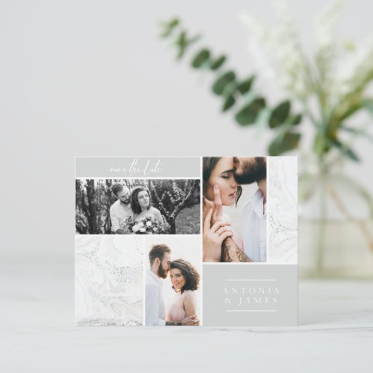 MARMEREN DOZEN BEWAAR DE DATUM KAART (Staand voorkant)