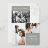 MARMEREN DOZEN BRUILOFT UITNODIGING (Achterkant)