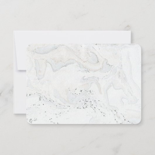 MARMEREN DOZEN R.S.V.P RSVP KAARTJE (Achterkant)