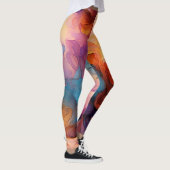 Marmeren effect camouflage leggings (Rechts)