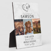 Marmeren Favoriete Hallo Moeilijkste Vaarwel Herde Fotoplaat (Zijkant)