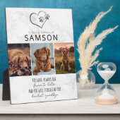 Marmeren Favoriete Hallo Moeilijkste Vaarwel Herde Fotoplaat (Zijkant)