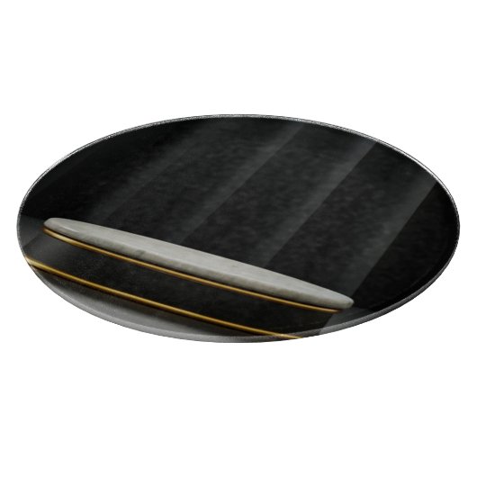 Marmeren glazen snijplank (Hoek)