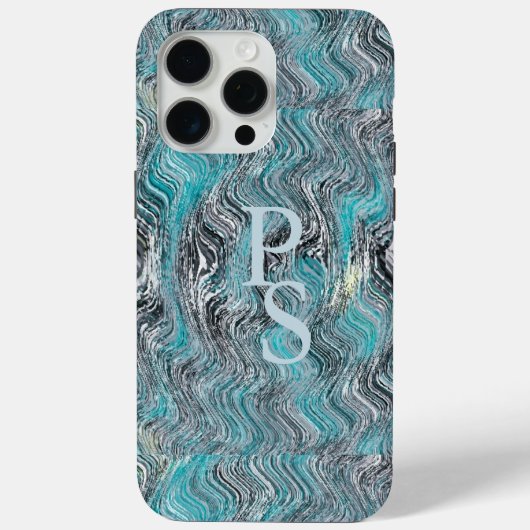 Marmeren golven Case-Mate iPhone case (Achterkant)