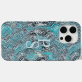 Marmeren golven Case-Mate iPhone case (Achterkant (horizontaal))