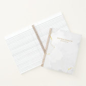 Marmeren Gouden Notitieboek (Binnen)