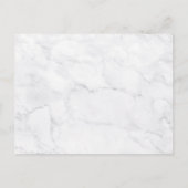 Marmeren Groene Viering van Levensuitnodiging Briefkaart (Achterkant)