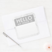 Marmeren Hello My Name Is Stickers (Envelop)
