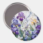 Marmeren irismagneet magneet (Voorkant / Achterkant)