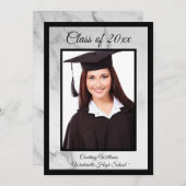 Marmeren Klasse van 2019 Foto aankondiging (Voorkant / Achterkant)