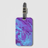 Marmeren kleur bagagelabel (Voorkant (verticaal))