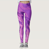 Marmeren kleur leggings (Voorkant)
