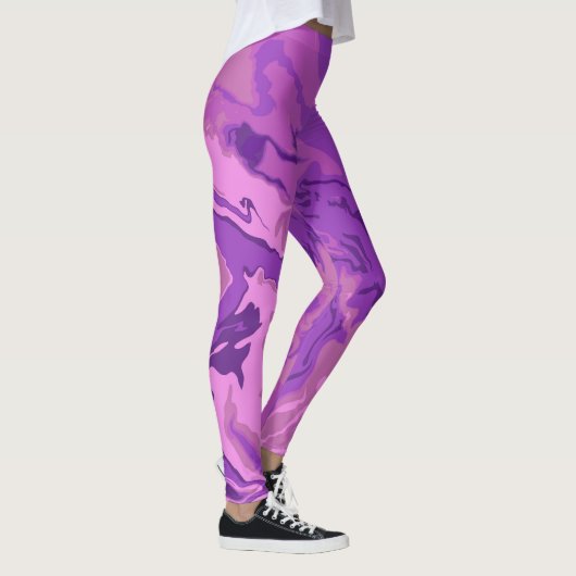 Marmeren kleur leggings (Rechts)