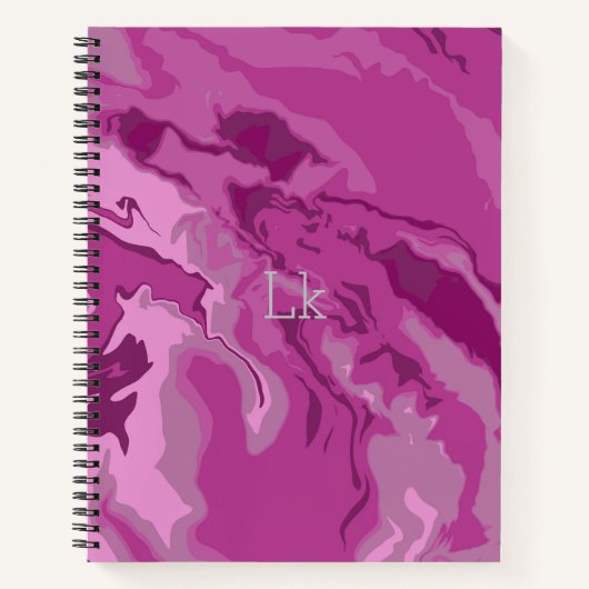 Marmeren kleur notitieboek (Voorkant)