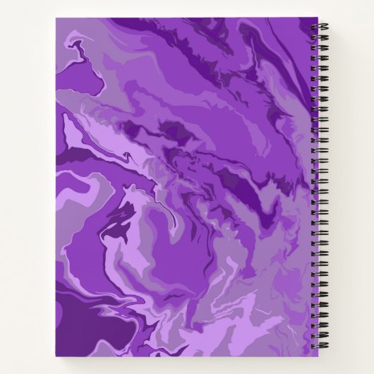 Marmeren kleur notitieboek (Achterkant)