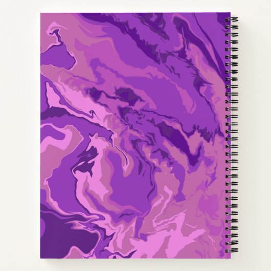 Marmeren kleur notitieboek (Achterkant)