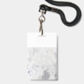 marmeren koord badge (Achterkant met lanyard)