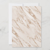 Marmeren koper formele corporate open huis kaart (Achterkant)