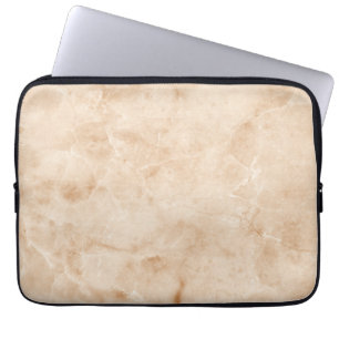Marmeren laptophoes laptop sleeve