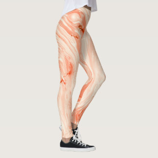 Marmeren Leggings met Patroon