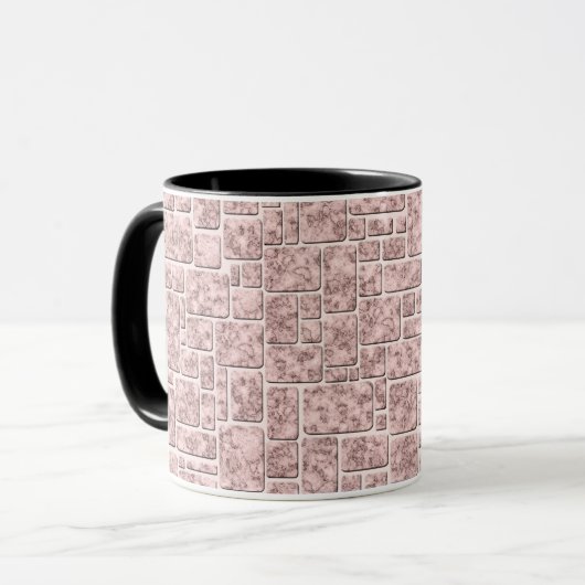Marmeren loft mok (Voorkant links)