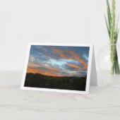 Marmeren lucht landschap kaart (Voorkant)