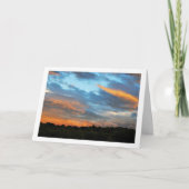 Marmeren lucht landschap kaart (Voorkant)