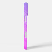 Marmeren Luxe - Blauwe en Paarse Gradiënt Case-Mate iPhone Case (Achterkant / Rechts)